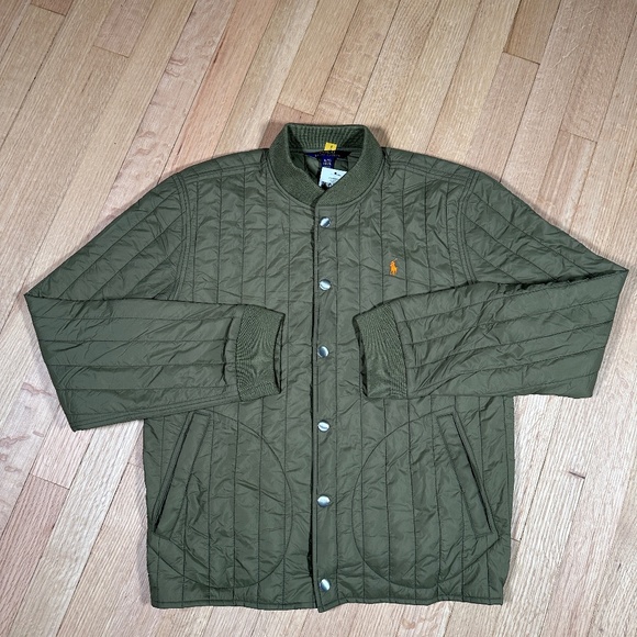 Polo Ralph Lauren Jacket Green XL (18-20) 100% Nylon Brand New With Tags